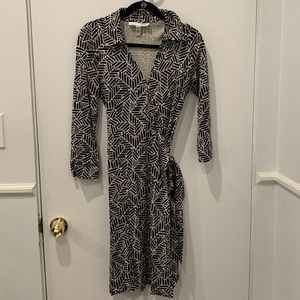 Vintage DVF wrap dress size 10